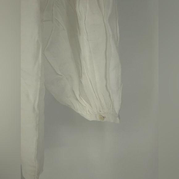 Madewell Puff-Sleeve Drop-Shoulder Knit Top Size XS - Picture 8 of 8